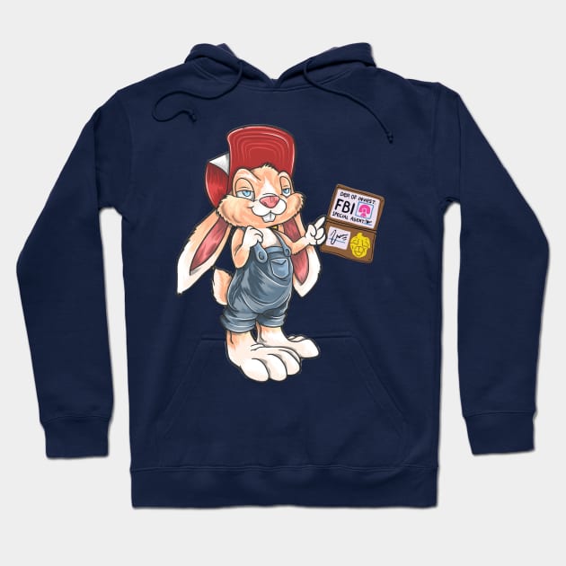 American agent rabbit Hoodie by GAGO5